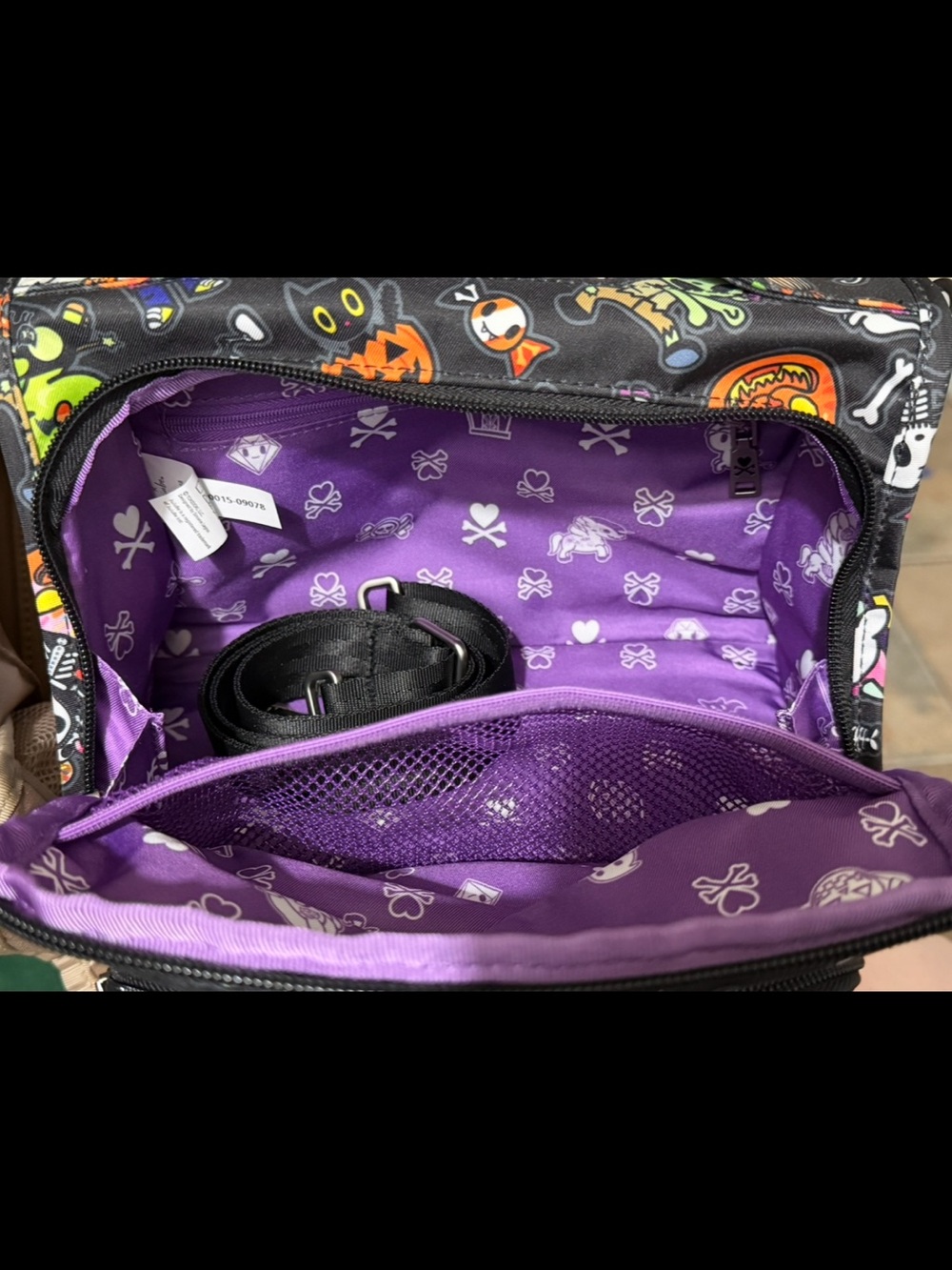 Tokidoki X Jujube Spooktacular Kawaii Collab The Bestie Bag NWOT - Picture 6 of 6